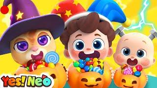 Trick or Treat? | Halloween Gumballs Song | Happy Halloween | Nursery Rhymes & Kids Songs | Yes! Neo