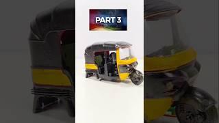 Auto rickshaw powered by DC Motor /Making Auto Rickshaw /How To Make Auto Rickshaw/DC Motor /Part 3