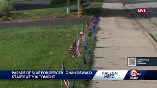 Tonight: Kansas City metro will honor Fairway, Kansas officer Jonah Oswald with 'Parade of Blue'