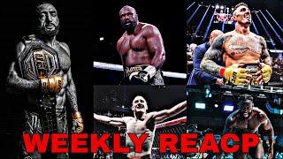 RECAP of WEEKEND | Edwards vs Belal 2 & Aspinall vs Blaydes 2 & Every big fight you missed this week