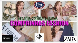 COMPRINHAS FASHION CEA ZARA LOOK MY BAG ZZMALL SCHUTZ SAPATO BOLSAS DE COURO CUPOM DE DESCONTO E +