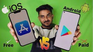 Apple IOS Apps vs Android Play Store  (Hindi) 2022 | Apple vs Android