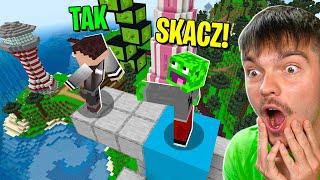 WOJAN MÓWI TAK na WSZYSTKO przez CAŁY DZIEŃ w Minecraft! *SKOCZYŁ*