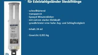 Edelstahlkleber 2 Komponenten für VA Steckfittinge - V2A und V4A