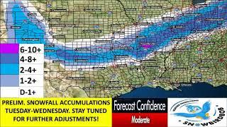 Sunday Night LIVE- Winter Storm Update