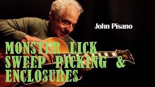 John Pisano MONSTER LICK - Bebop Enclosures and Sweep Picking | Jazz Guitar Lesson