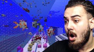 AKVARYUMUN İÇİNİ 1000 TANE TROPİKAL BALIK İLE DOLDURDUK! Ekiple Minecraft #18