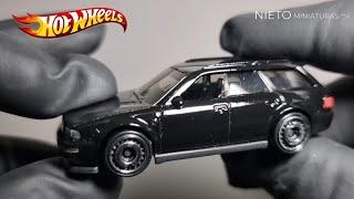 '94 AUDI AVANT RS2 (HW WAGONS) HOT WHEELS LOTE P 2022#Unboxing #4k #Hotwheels #Nietominiaturas