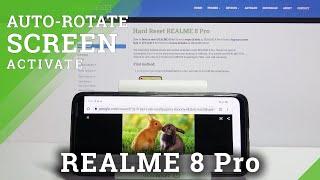 How to Activate Screen Rotation in REALME 8 Pro – Turn Screen Automatically