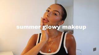 perfect summer glowy makeup | affordable drugstore edition