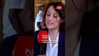 "C'est à gerber" Mélanie Vogel réagit aux récents propos d'Emmanuel Macron