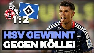 HSV gewinnt 2:1 gegen KÖLN! AUSWÄRTSSIEG!