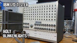 Restoring an IBM I/O Tester from the 1960s