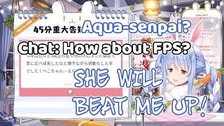 Pekora would like to collab with Aqua in 2023 【Hololive/ENG Sub】