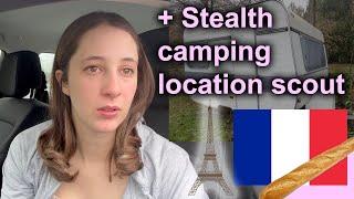 Adventure in France - Trying camper life + stealth camping location scout! (Part 2/3)