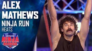 Alex Matthews hits the water for the first-time ever in a heat | Australian Ninja Warrior 2020