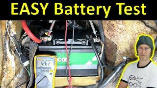 Car Slow Starting? - How to TEST a Car Battery Using a Multimeter