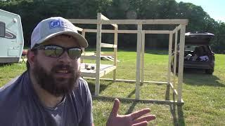 Homemade Chicken Coop Build