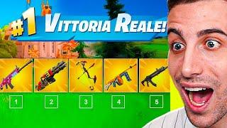 Prendo TUTTE le Armi MITICHE e VINCO la Partita! Stagione Remix Capitolo 2 Fortnite ITA!