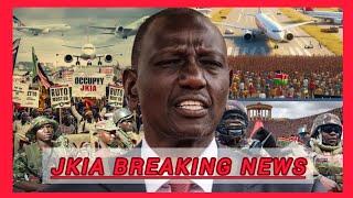 JKIA Breaking NEWS! Main GATE Armed SECURITY Team SHOWN Dust as UNSTOPPABLE Gen Zs OVERPOWERS Ruto!!