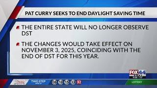 Pat Curry seeks to end daylight saving time in Texas