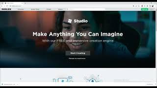 1. Как загрузить и установить Roblox Studio? (На Русском языке)