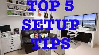 Top 5 Tips For The Best Ultimate Desk Setup !