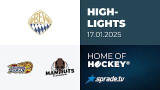 17.01.2025 - Highlights - EHC Waldkraiburg vs. Schongau Mammuts