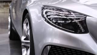 Mercedes Concept S-Class Coupe - exterior footage