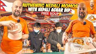 Authentic Nepali Momos With Nepali Momos Achar | Jodhpur Street Food | Street Food India