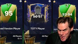 All toty exchanges from 93 to 97 in fc mobile 24  #fifamobile