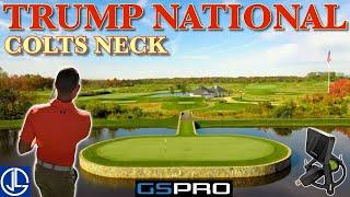 Playing Trump National Colts Neck on GS PRO using the Garmin R10!