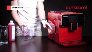 Oursson Automatic Coffee Machine, AM6250/RD: Cleaning