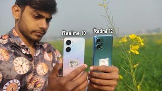 Realme 10 vs Redmi Note 12 5G Camera Test - Clear Comparison....!!
