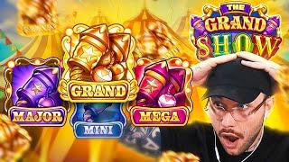 I did an INSANE $100,000+ SESSION on the *NEW* GRAND SHOW SLOT!! (Bonus Buys)