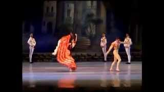 "Болеро" из балета "Дон Кихот" исполняют Ева Коваленко и Виктор Щербаков