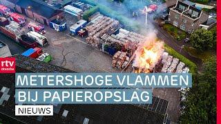 Broeiende batterij veroorzaakte brand & heeft Drenthe vertrouwen in het nieuwe kabinet | RTV Drenthe