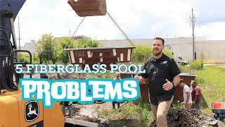 Top 5 Fiberglass Pool Problems