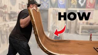 I Test Viral Bent Wood Table