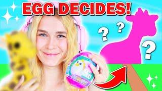 REAL LIFE Adopt Me Eggs DECIDE What We BUILD In Adopt Me! (Roblox)