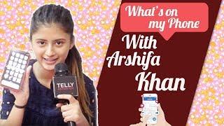 What's On My Phone With Arishfa Khan | Telly Reporter Exclusive