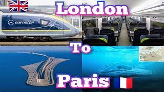 EUROSTAR LONDON TO PARIS VIA UNDERWATER TUNNEL