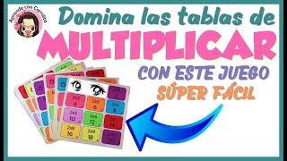 COMO DOMINAR LAS TABLAS DE MULTIPLICAR DE MANERA FÁCIL Y SIN NINGÚN ESFUERZO