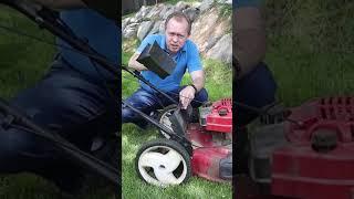 Change your lawnmower from bagging to mulching