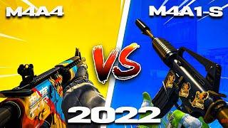 quelle arme en 2022 m4a1-s vs m4a4 le duel