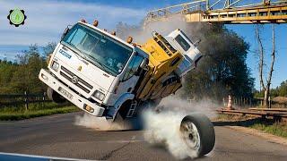 Dangerous Idiots Truck & Heavy Equipment Fails Compilation | Extreme Truck Idiots at Work #50