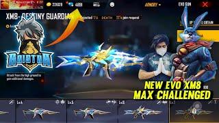 Raistar Got 5000 Diamond New Evo XM8 Max Challenged By GyanSujan - Garena Free Fire