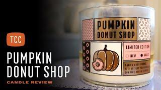 Pumpkin Donut Shop Candle Review – Bath & Body Works