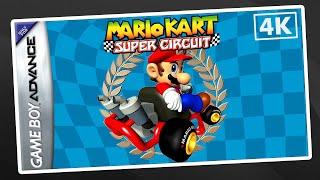 [GBA Longplay] Mario Kart Super Circuit | Full Game Walkthrough | 4K