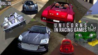 Unicorns in Racing Games (Rare Cars) (Volume 26 / Test Drive Special)